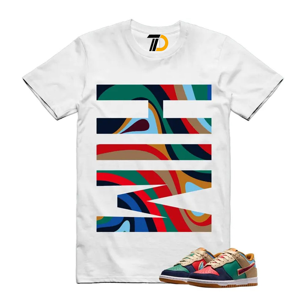 Dunk Midnight Navy Green Noise Low GS Mismatched Shirt To Match Him Vert Streetwear T-Shirt 2026