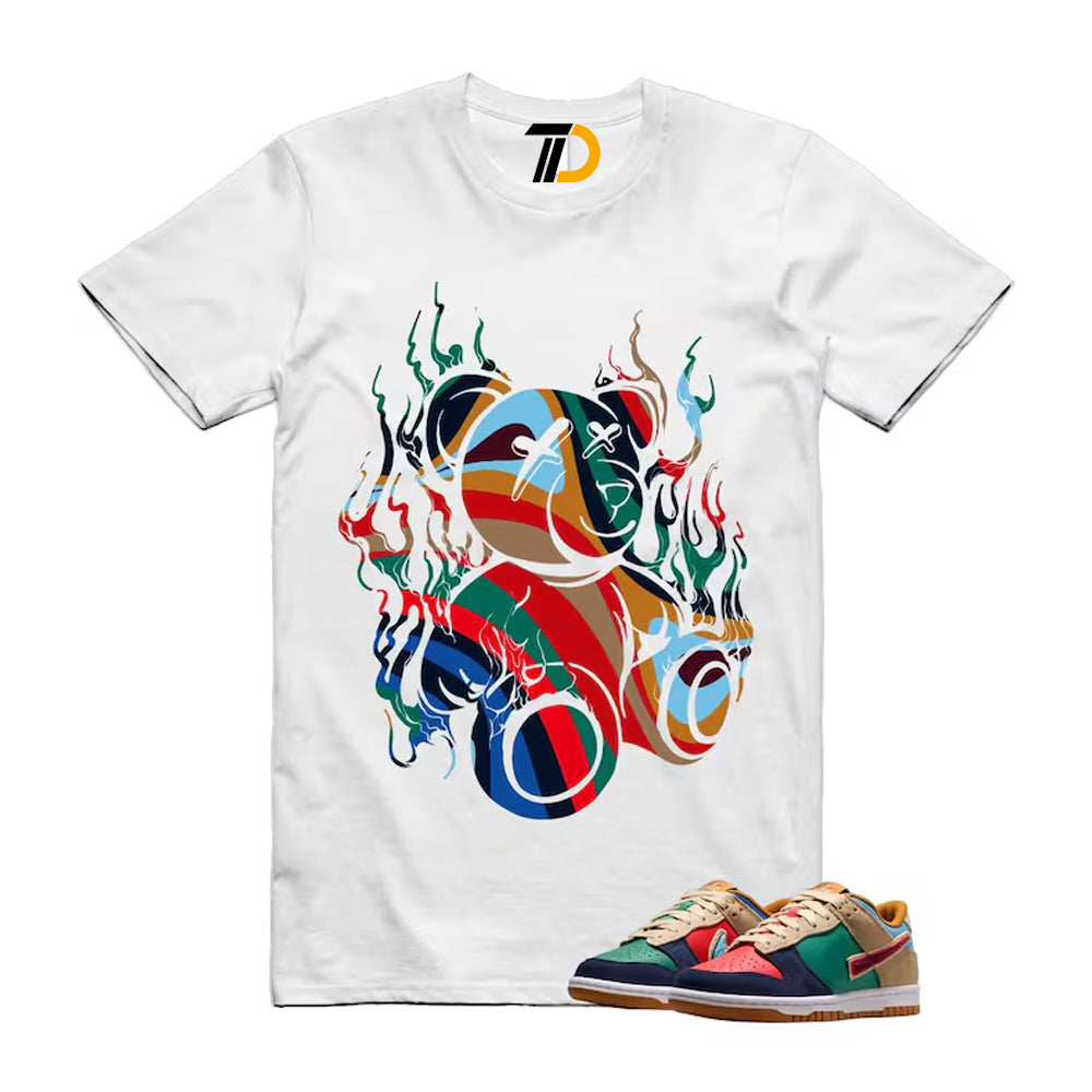 Dunk Midnight Navy Green Noise Low GS Mismatched Shirt To Match Lit Streetwear T-Shirt 2026