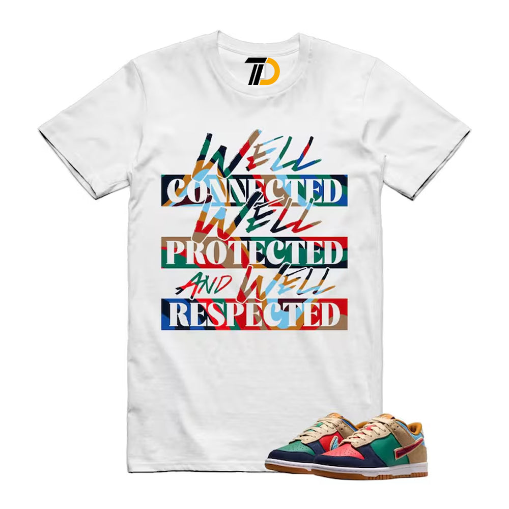Dunk Midnight Navy Green Noise Low GS Mismatched Shirt To Match Well Streetwear T-Shirt 2026