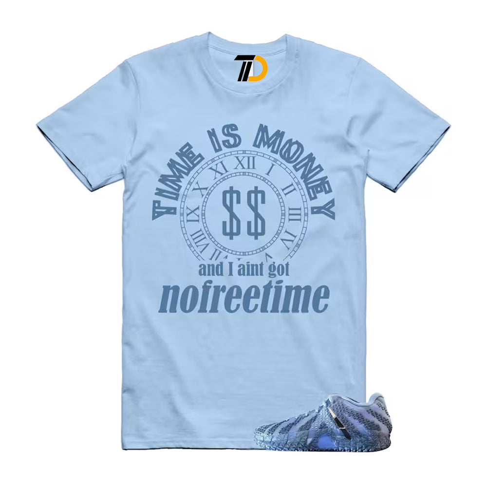 Ja 3 Cobalt Bliss Blue Shirt To Match Time Is Money Streetwear T-Shirt 2026