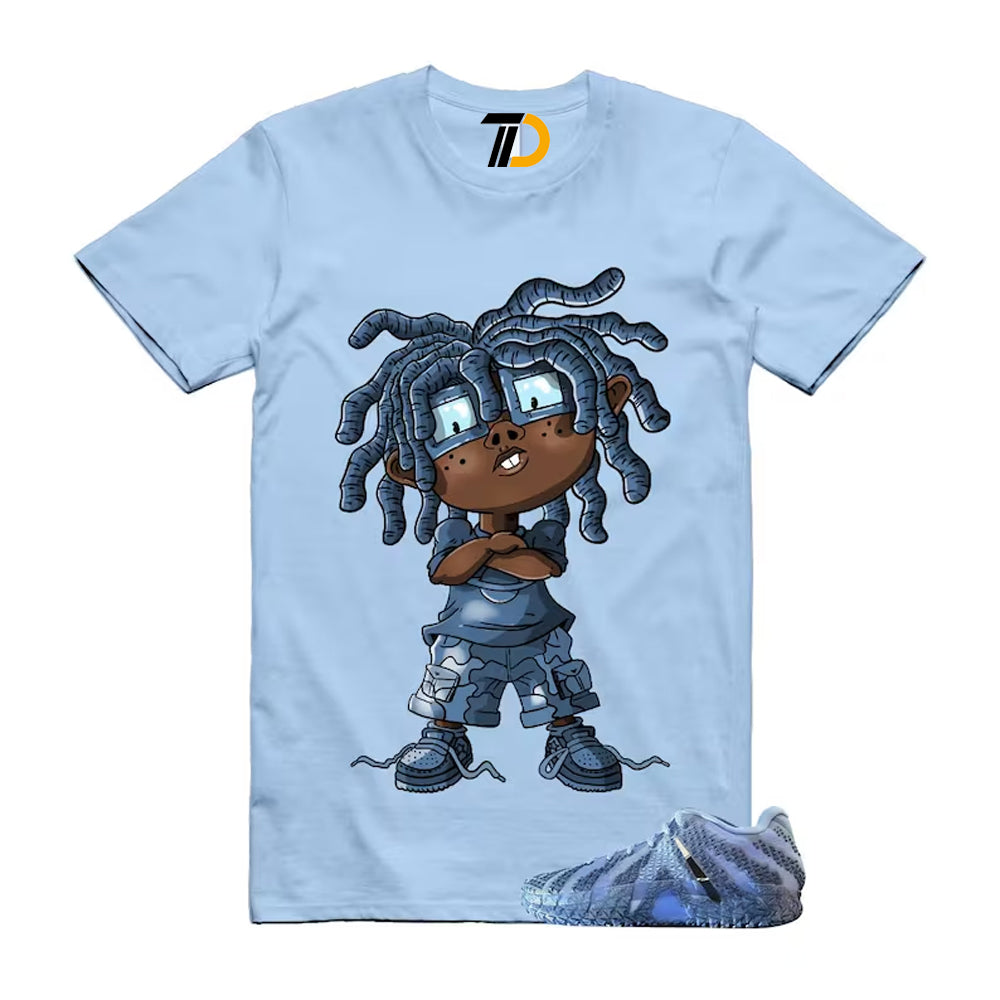 Ja 3 Cobalt Bliss Blue Shirt To Match Chongo Streetwear T-Shirt 2026