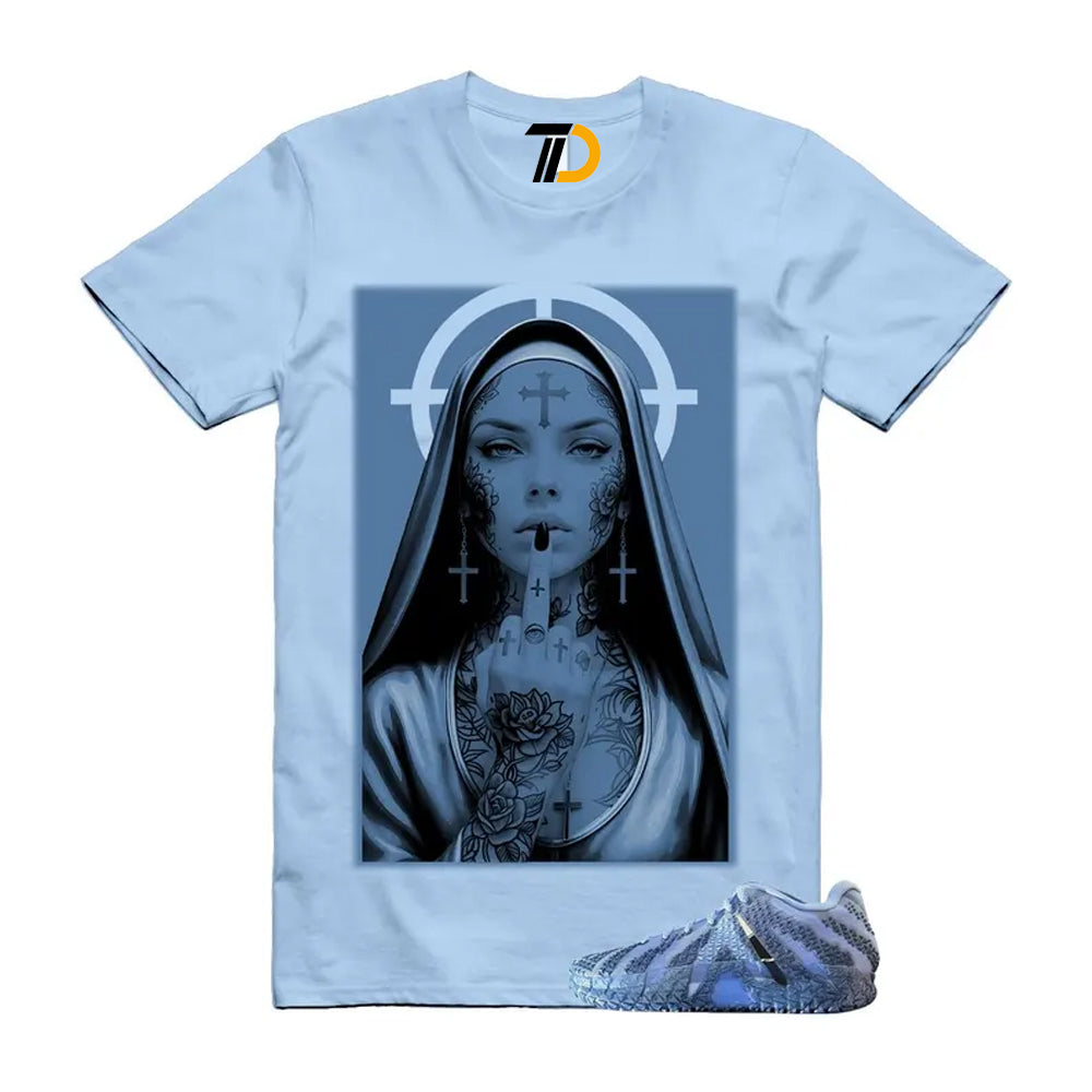Ja 3 Cobalt Bliss Blue Shirt To Match Nun Streetwear T-Shirt 2026