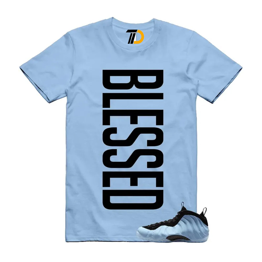 Foamposite Psychic Blue Black Air One Shirt To Match Vertbls Streetwear T-Shirt 2025