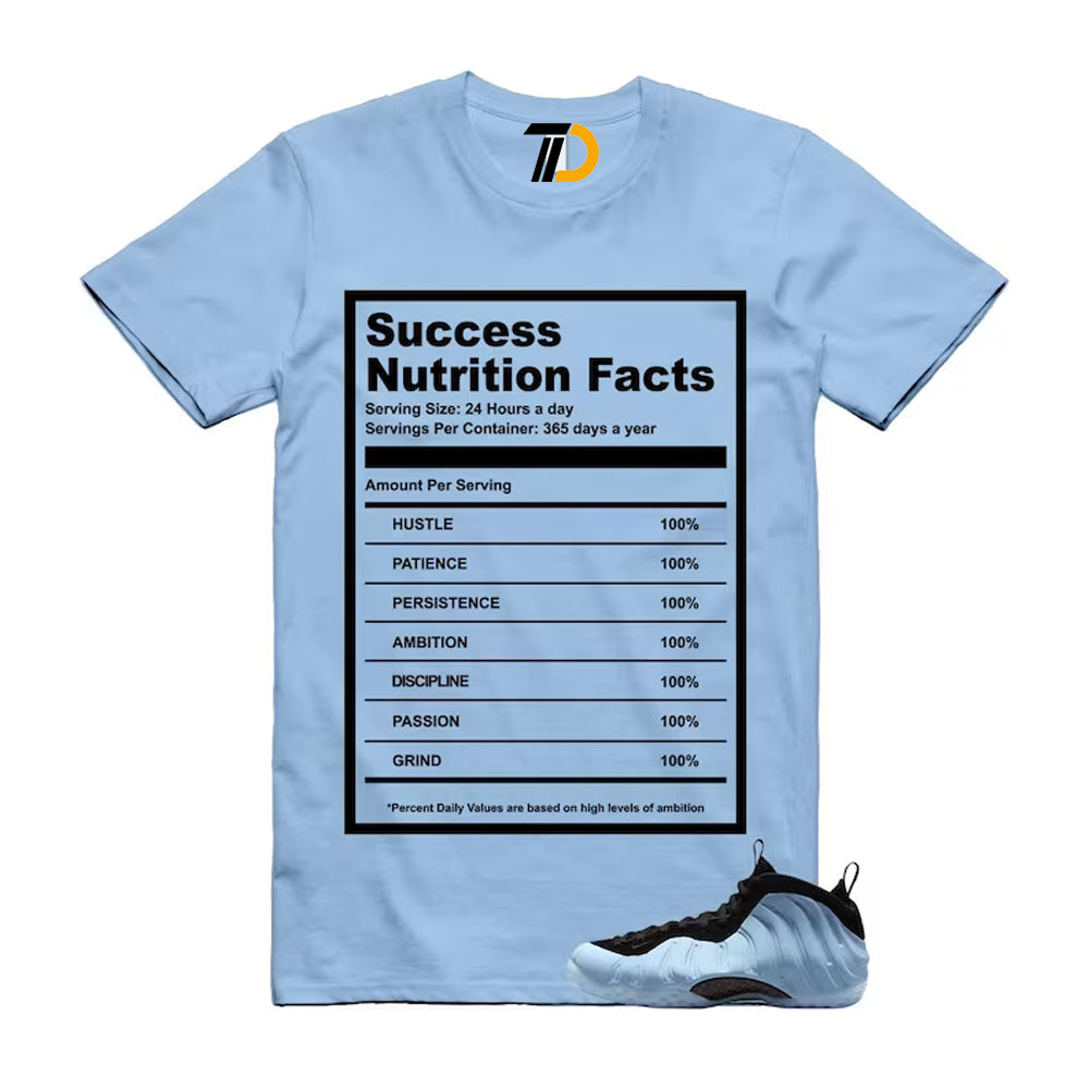 Foamposite Psychic Blue Black Air One Shirt To Match Success Streetwear T-Shirt 2025