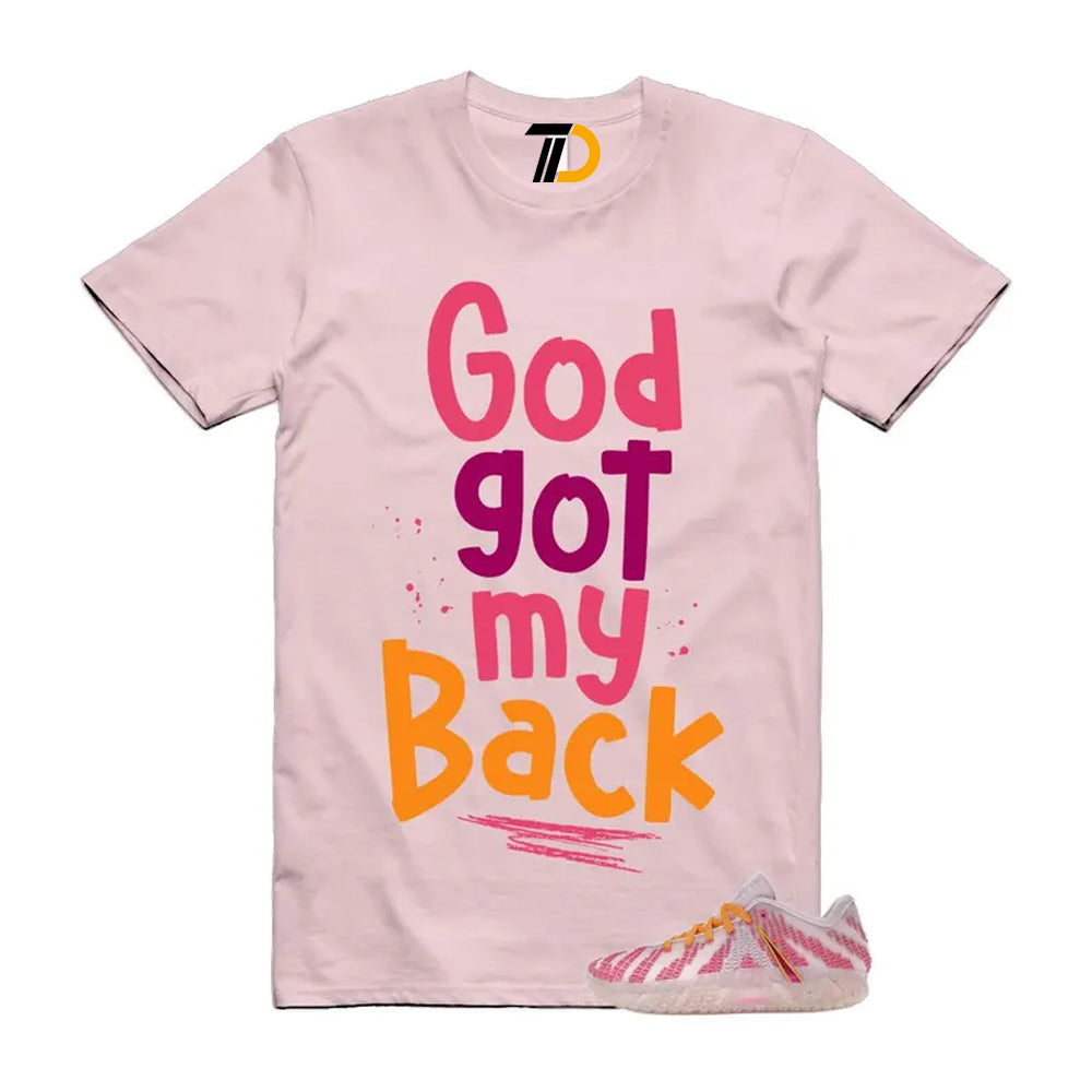 Ja 3 Pink Foam Silt Red Sundial Orange Shirt To Match God Got My Back Streetwear T-Shirt 2025