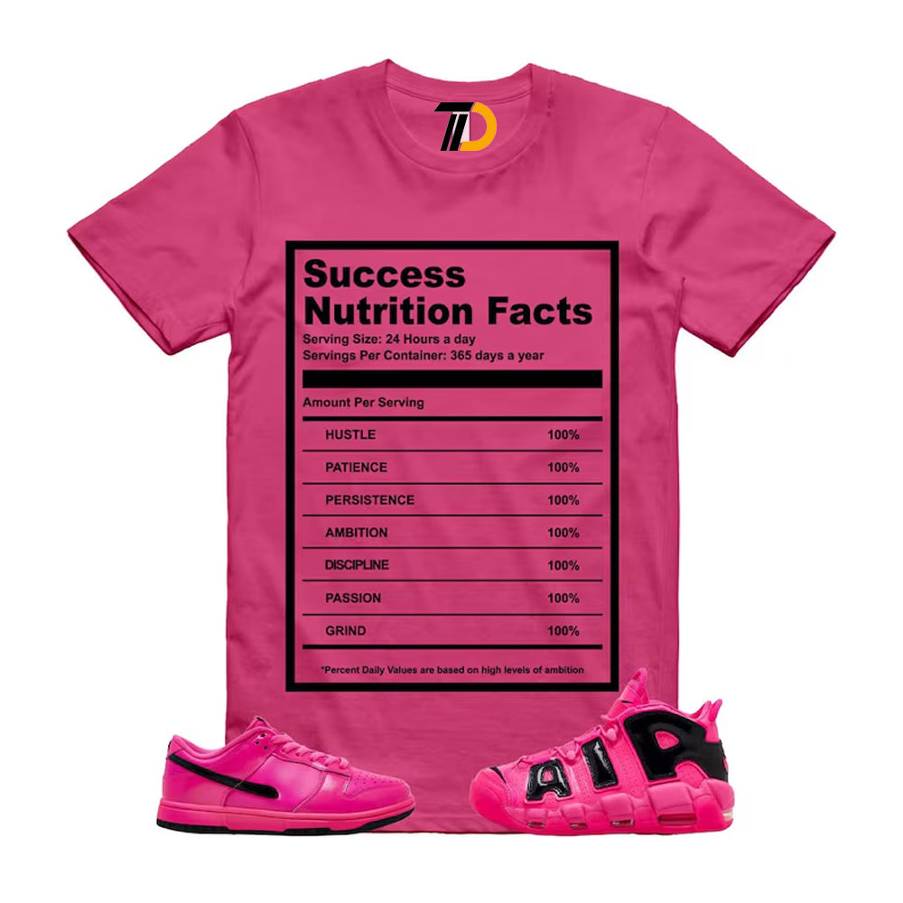 Dunk Pink Blast Black Air More Uptempo SE Low Shirt To Match Success Streetwear T-Shirt 2026