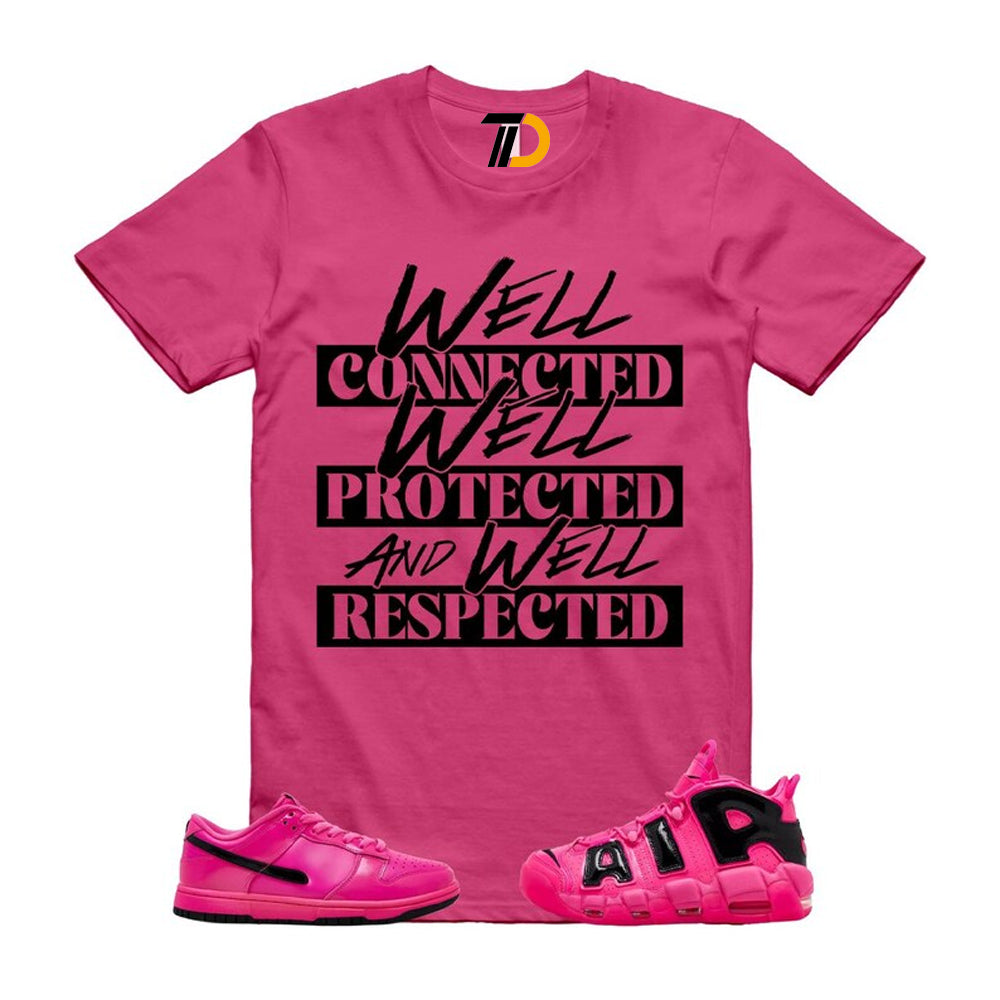 Dunk Pink Blast Black Air More Uptempo SE Low Shirt To Match Well Streetwear T-Shirt 2026