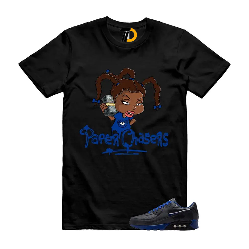 Air Max 90 Indianapolis Anthracite Black Gym Blue Shirt To Match Paper Chasers Streetwear T-Shirt 2026