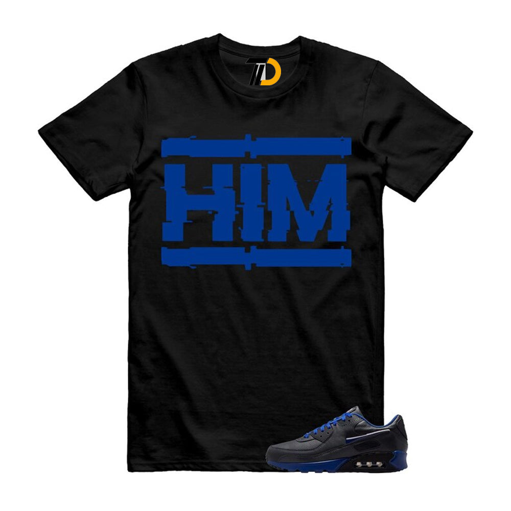 Air Max 90 Indianapolis Anthracite Black Gym Blue Shirt To Match Him Streetwear T-Shirt 2026