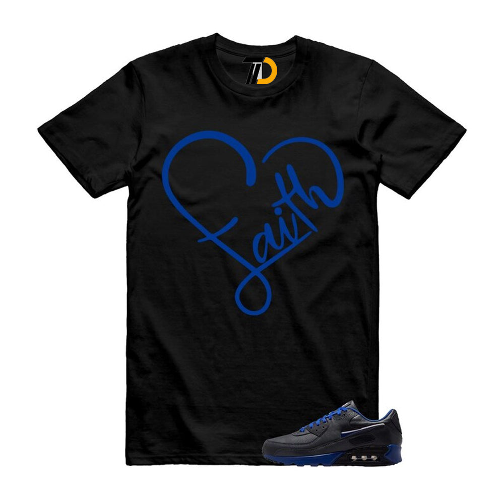 Air Max 90 Indianapolis Anthracite Black Gym Blue Shirt To Match Faith Streetwear T-Shirt 2026