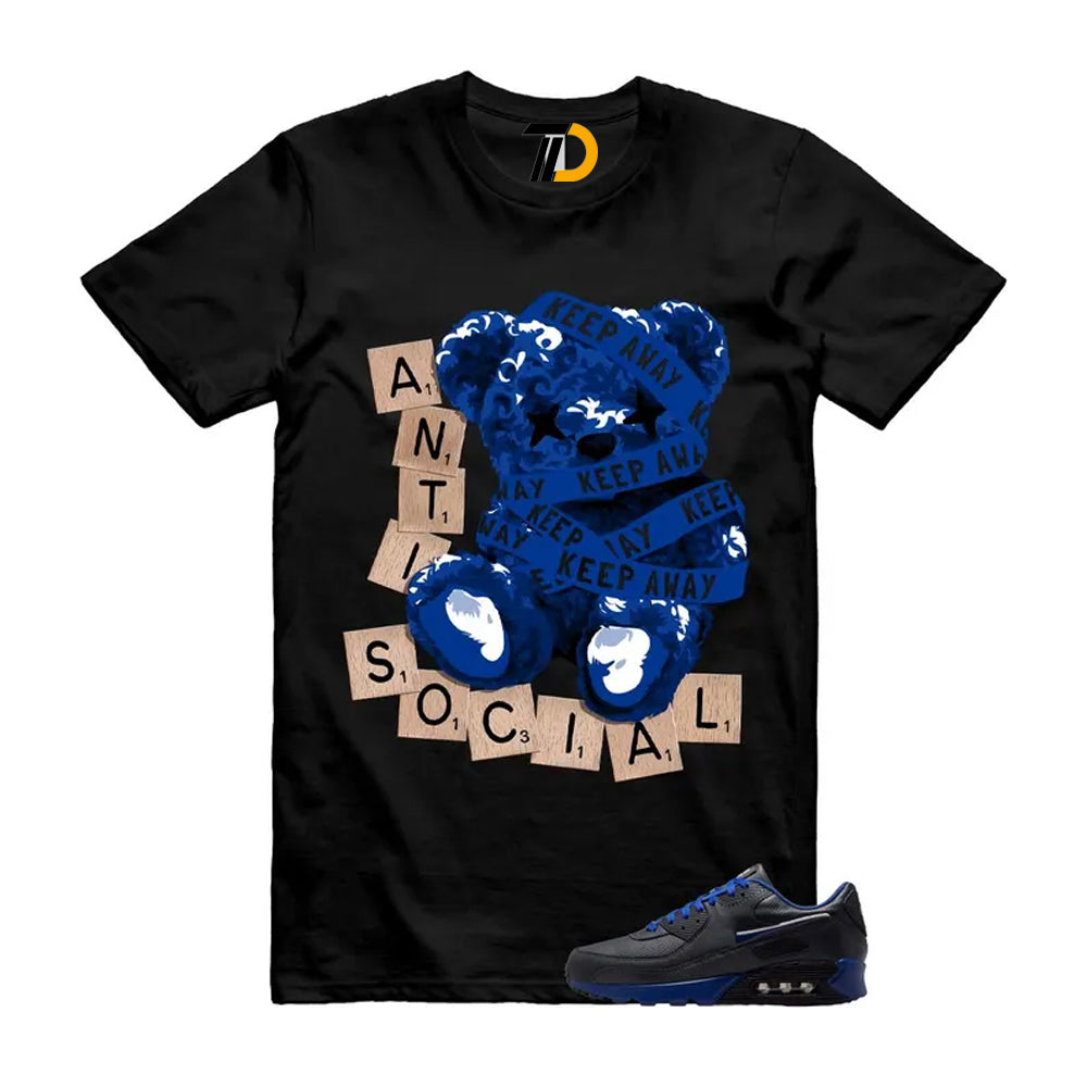 Air Max 90 Indianapolis Anthracite Black Gym Blue Shirt To Match Anti Social Streetwear T-Shirt 2026