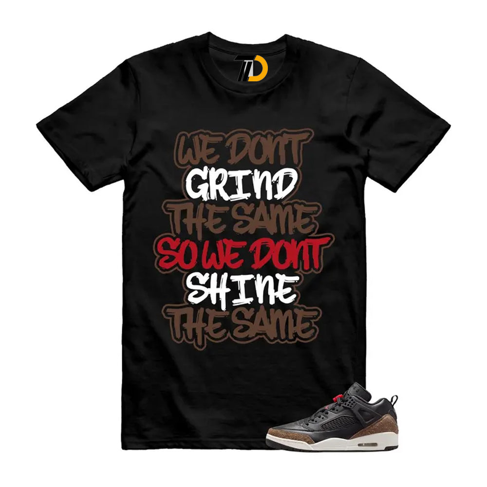 Spizike Palomino Black Phantom University Red Low Shirt To Match Grind Streetwear T-Shirt 2026