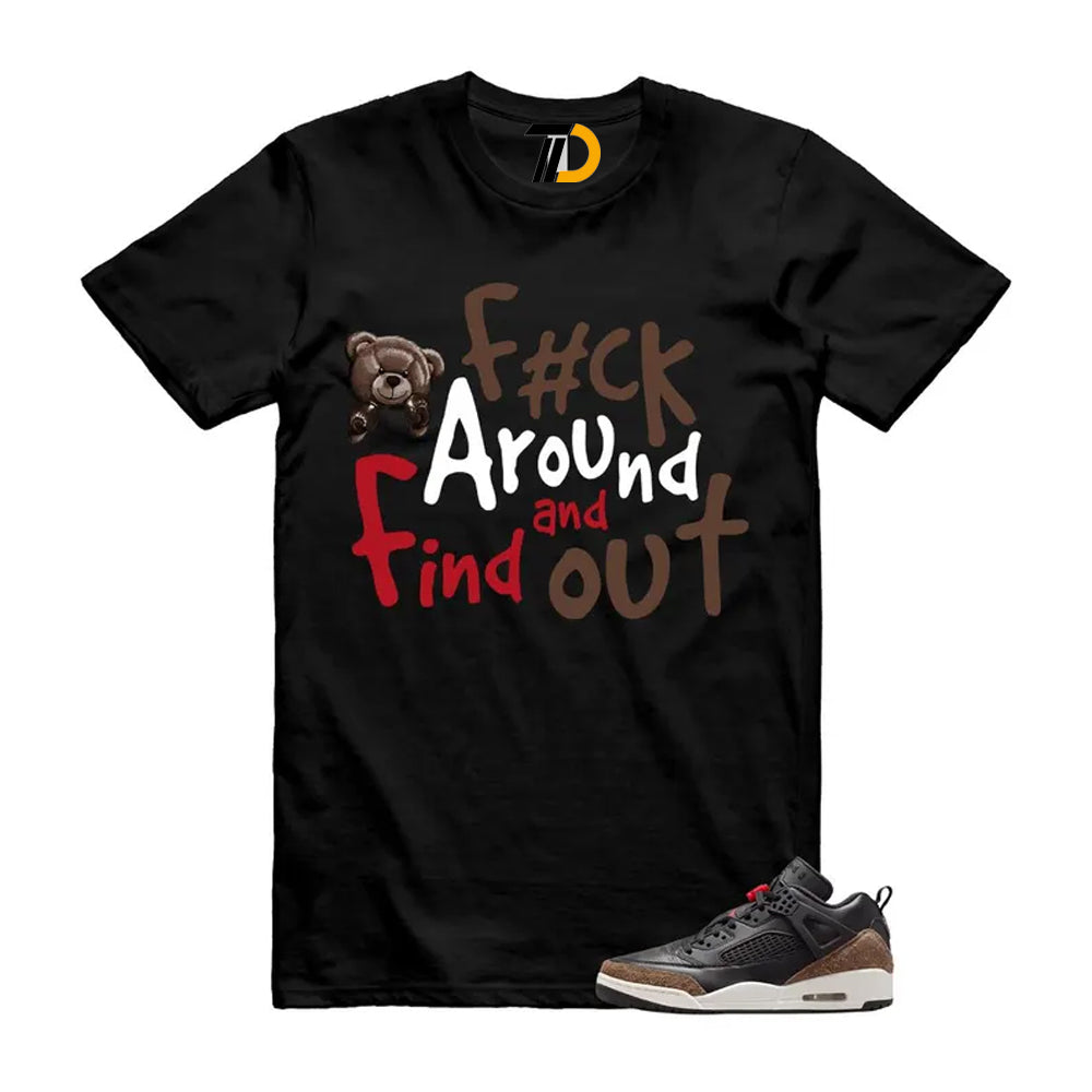 Spizike Palomino Black Phantom University Red Low Shirt To Match Fck Streetwear T-Shirt 2026