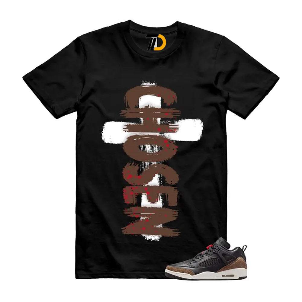 Spizike Palomino Black Phantom University Red Low Shirt To Match Chosen Streetwear T-Shirt 2026