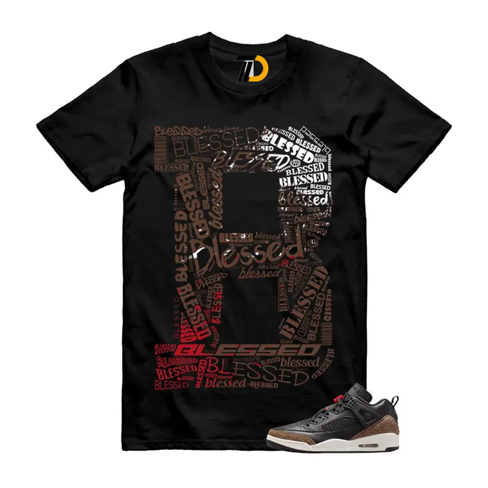 Spizike Palomino Black Phantom University Red Low Shirt To Match B Blessed Streetwear T-Shirt 2026