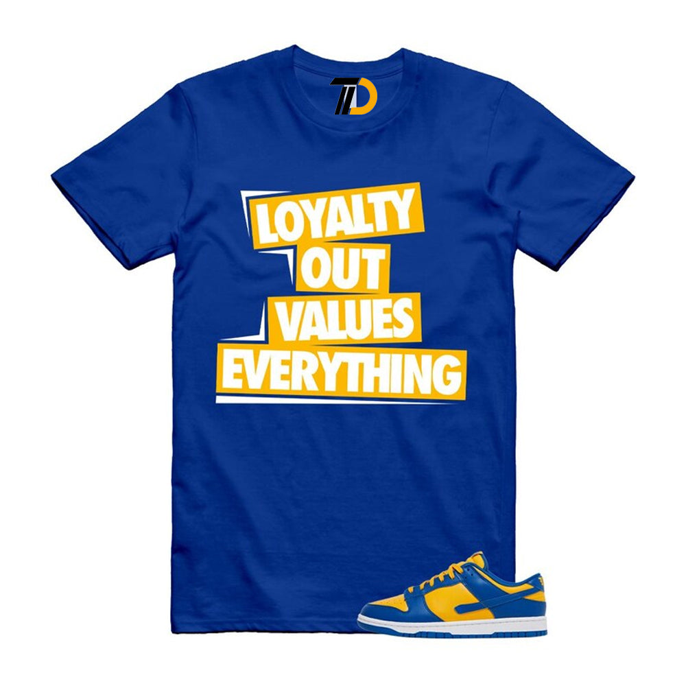 Dunk Blue Jay University Gold White Low Shirt To Match Love Streetwear T-Shirt 2022