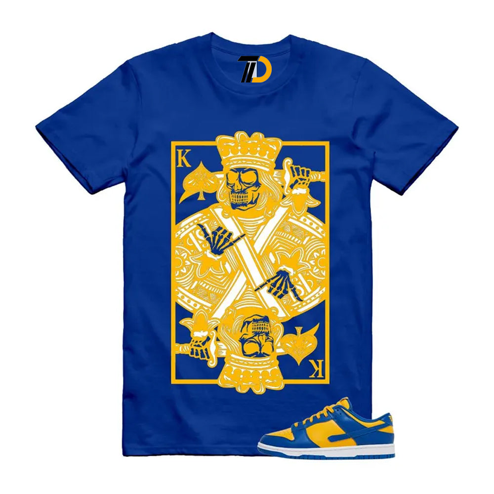 Dunk Blue Jay University Gold White Low Shirt To Match King Card Streetwear T-Shirt 2022