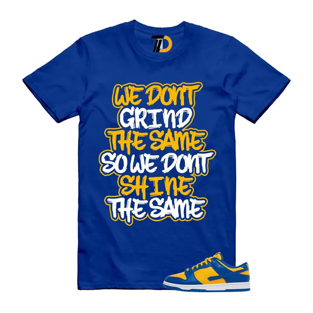 Dunk Blue Jay University Gold White Low Shirt To Match Grind Streetwear T-Shirt 2022