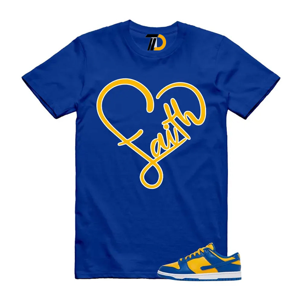Dunk Blue Jay University Gold White Low Shirt To Match Faith Streetwear T-Shirt 2022