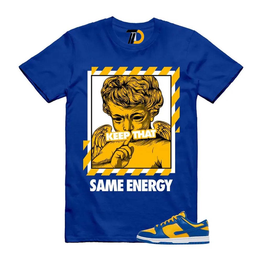 Dunk Blue Jay University Gold White Low Shirt To Match Energy Streetwear T-Shirt 2022