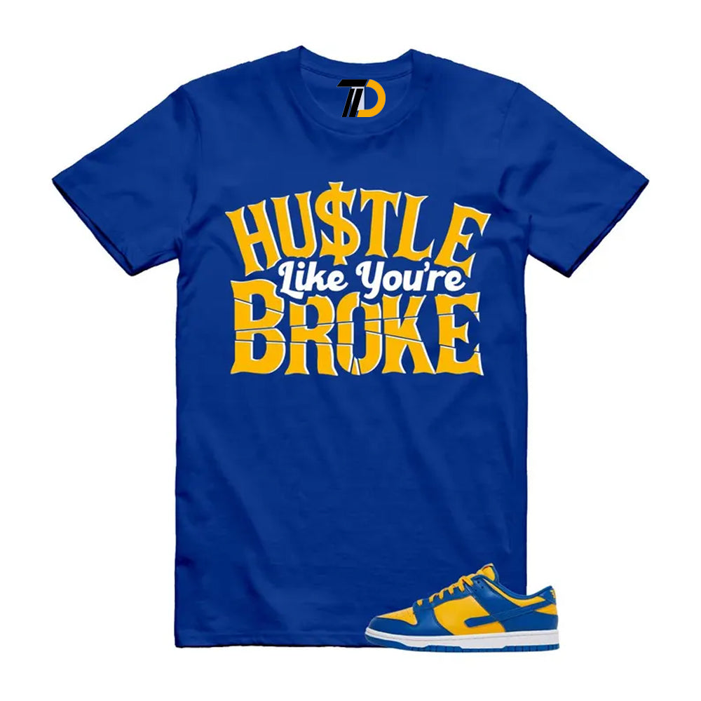 Dunk Blue Jay University Gold White Low Shirt To Match Broke Streetwear T-Shirt 2022