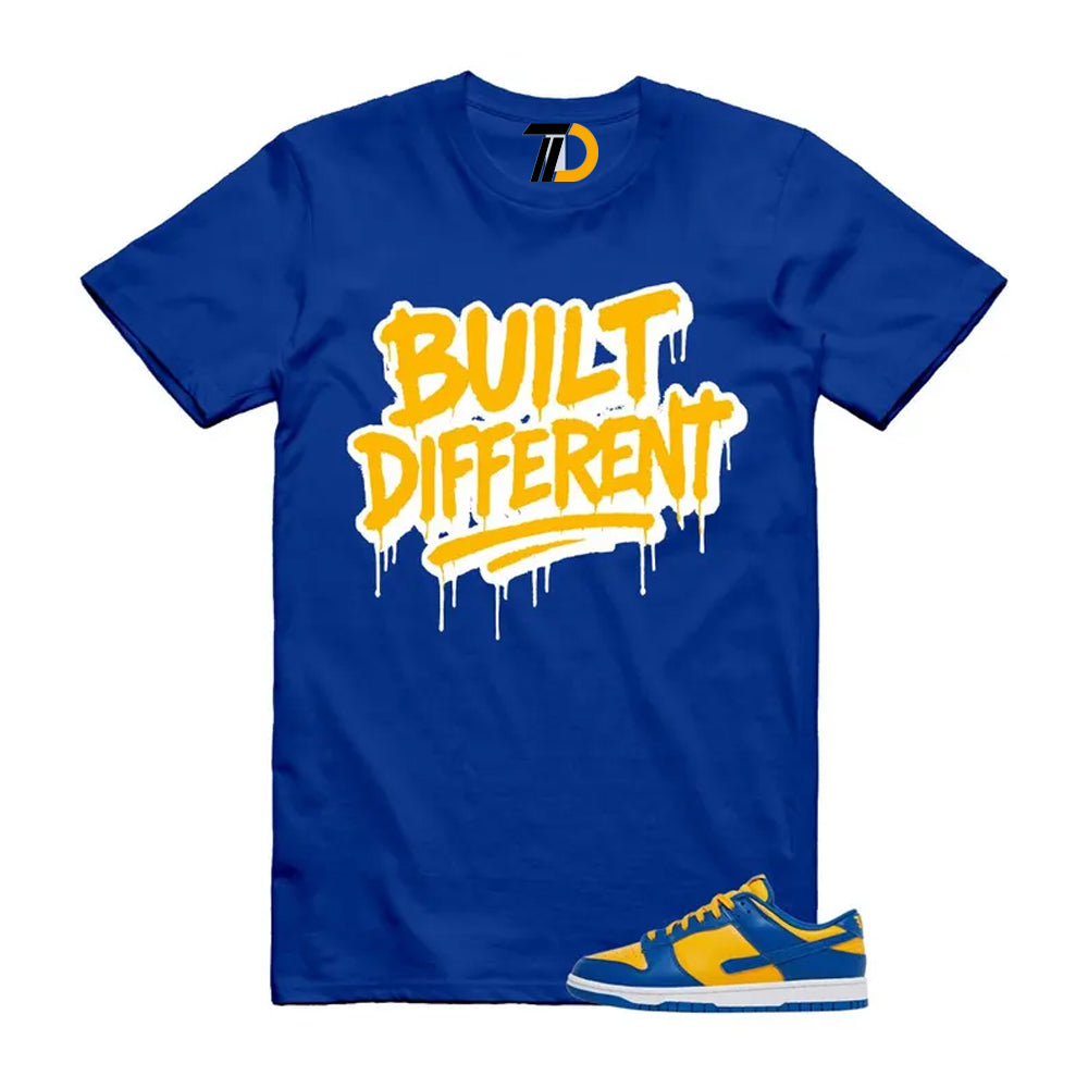 Dunk Blue Jay University Gold White Low Shirt To Match Built Different Streetwear T-Shirt 2022