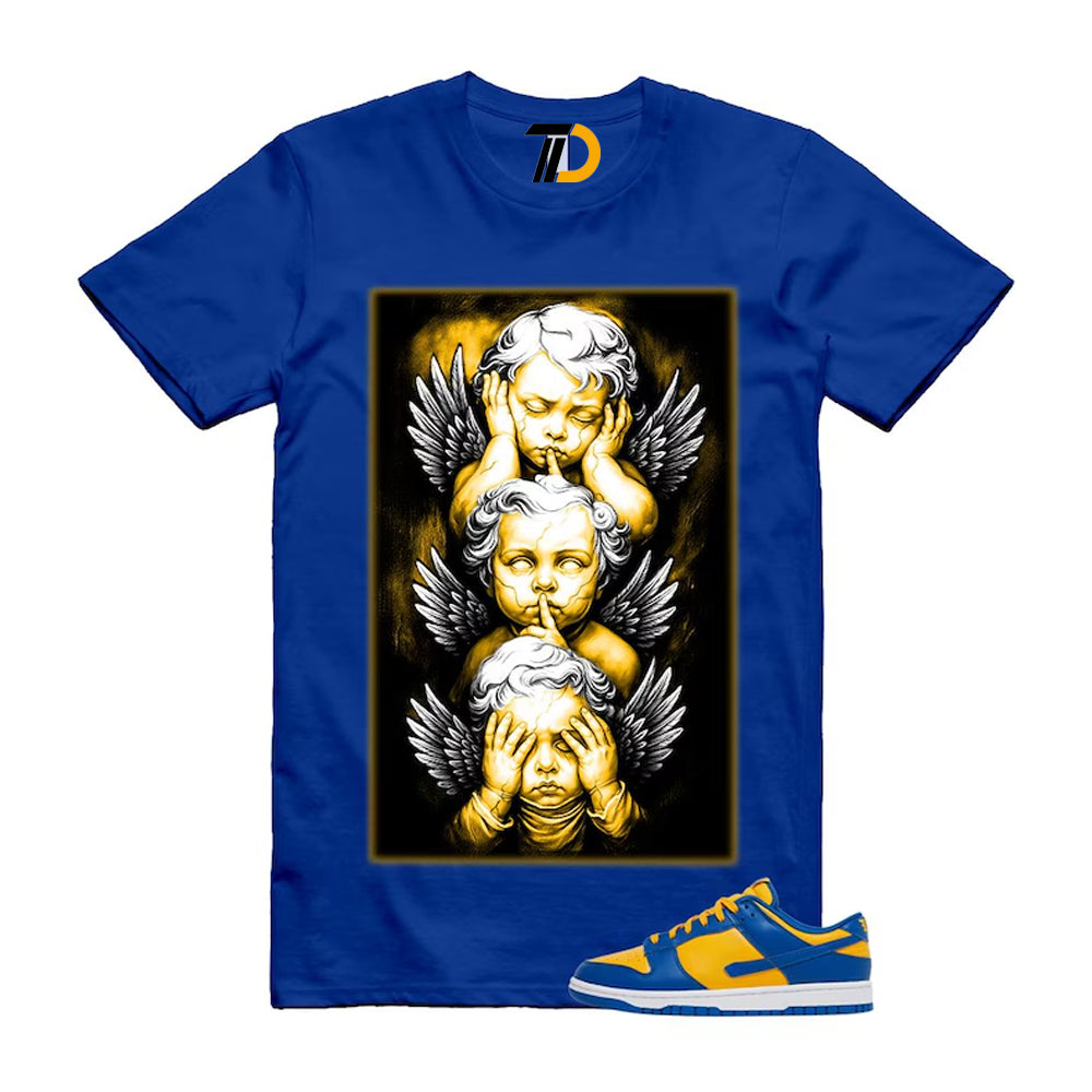 Dunk Blue Jay University Gold White Low Shirt To Match No Evil Streetwear T-Shirt 2022