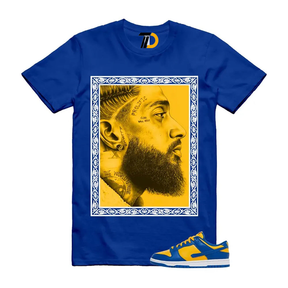 Dunk Blue Jay University Gold White Low Shirt To Match Nip Streetwear T-Shirt 2022
