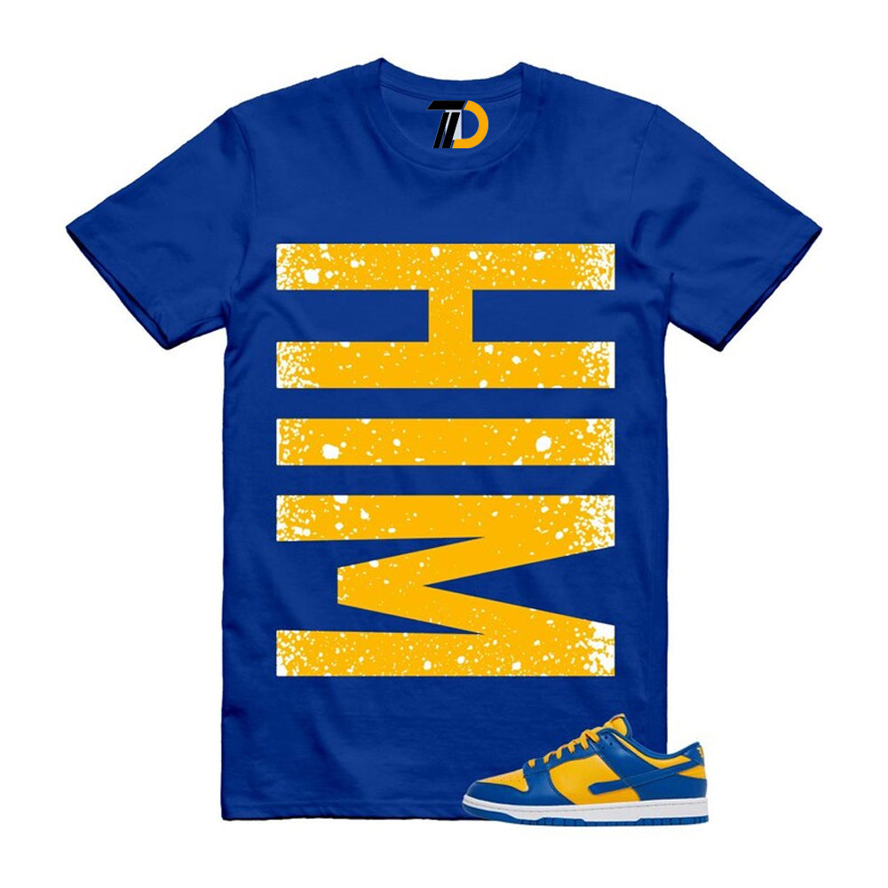 Dunk Blue Jay University Gold White Low Shirt To Match Him Vert Streetwear T-Shirt 2022