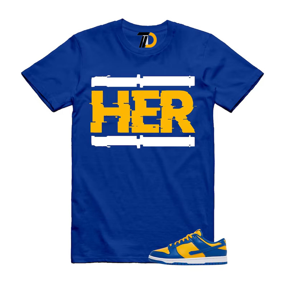 Dunk Blue Jay University Gold White Low Shirt To Match Her Streetwear T-Shirt 2022
