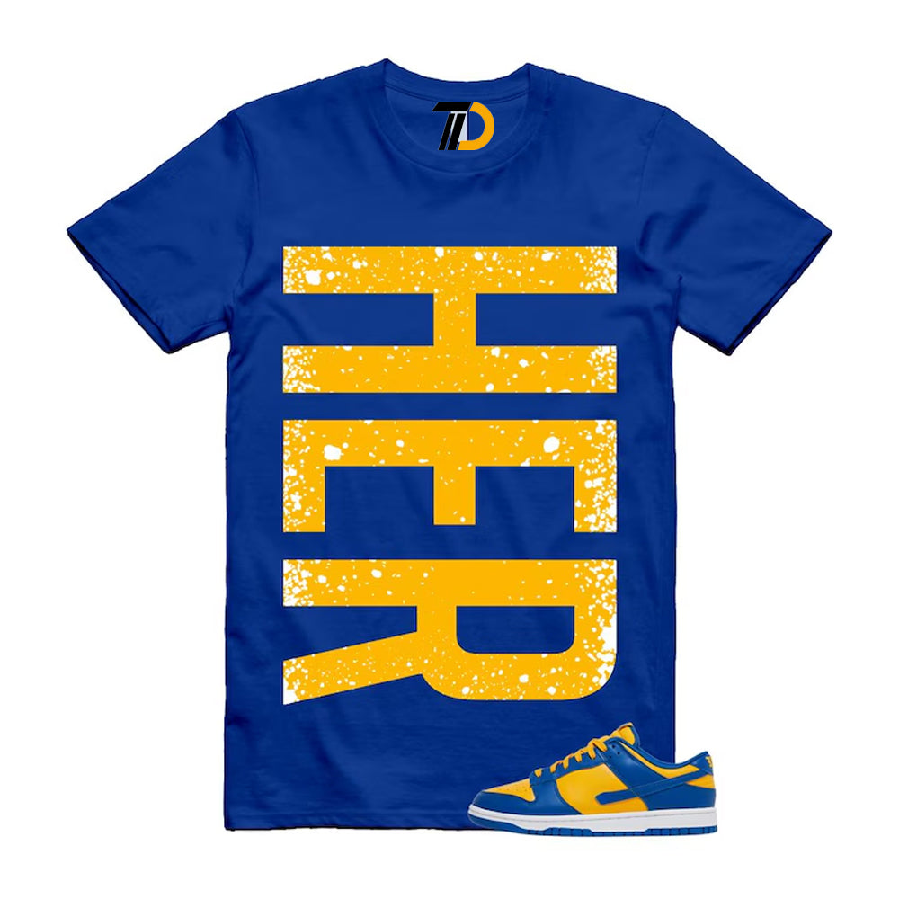 Dunk Blue Jay University Gold White Low Shirt To Match Her Vert Streetwear T-Shirt 2022