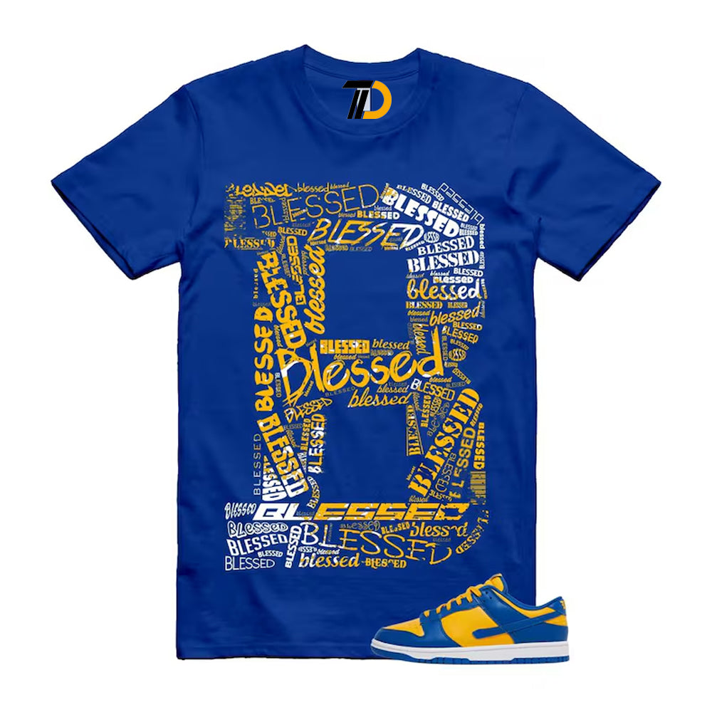 Dunk Blue Jay University Gold White Low Shirt To Match B Blessed Streetwear T-Shirt 2022