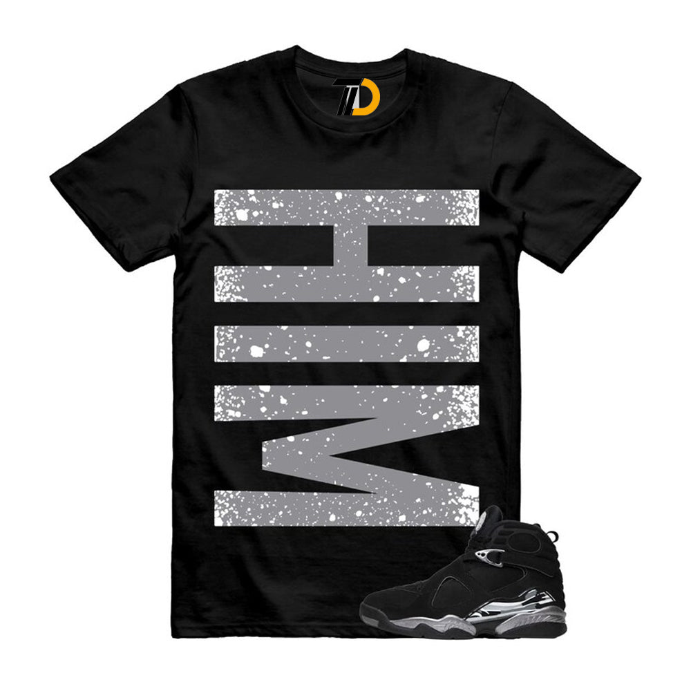 8 Chrome Grey White Shirt To Match Him Vert Streetwear T-Shirt 2026