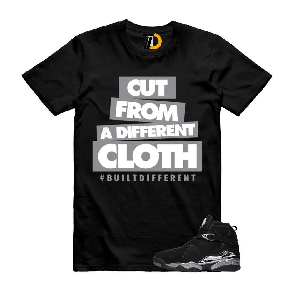 8 Chrome Grey White Shirt To Match Cloth Streetwear T-Shirt 2026