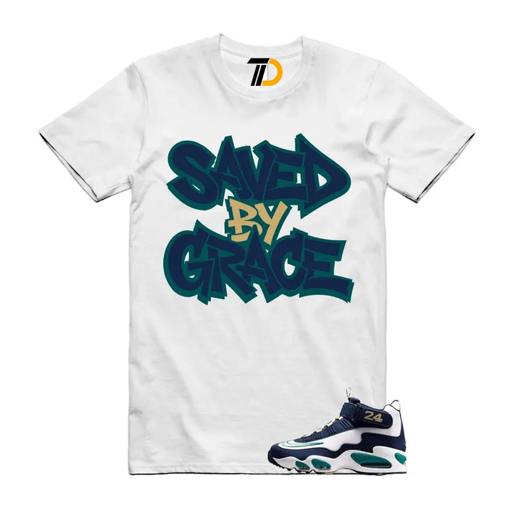 Air Griffey Max 1 Fresh Water Midnight Navy White Team Gold HBCU Swingman Classic Shirt To Match Grace Streetwear T-Shirt 2026
