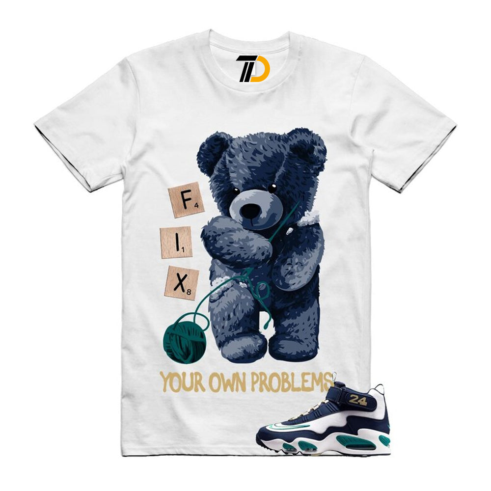 Air Griffey Max 1 Fresh Water Midnight Navy White Team Gold HBCU Swingman Classic Shirt To Match Fix Streetwear T-Shirt 2026