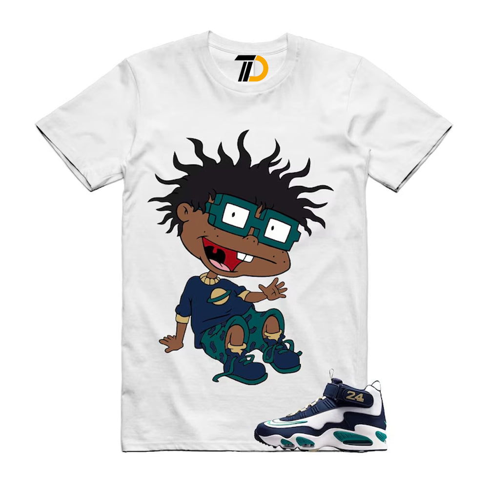 Air Griffey Max 1 Fresh Water Midnight Navy White Team Gold HBCU Swingman Classic Shirt To Match Finster Streetwear T-Shirt 2026
