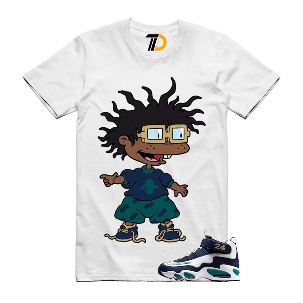 Air Griffey Max 1 Fresh Water Midnight Navy White Team Gold HBCU Swingman Classic Shirt To Match Chuckie Streetwear T-Shirt 2026