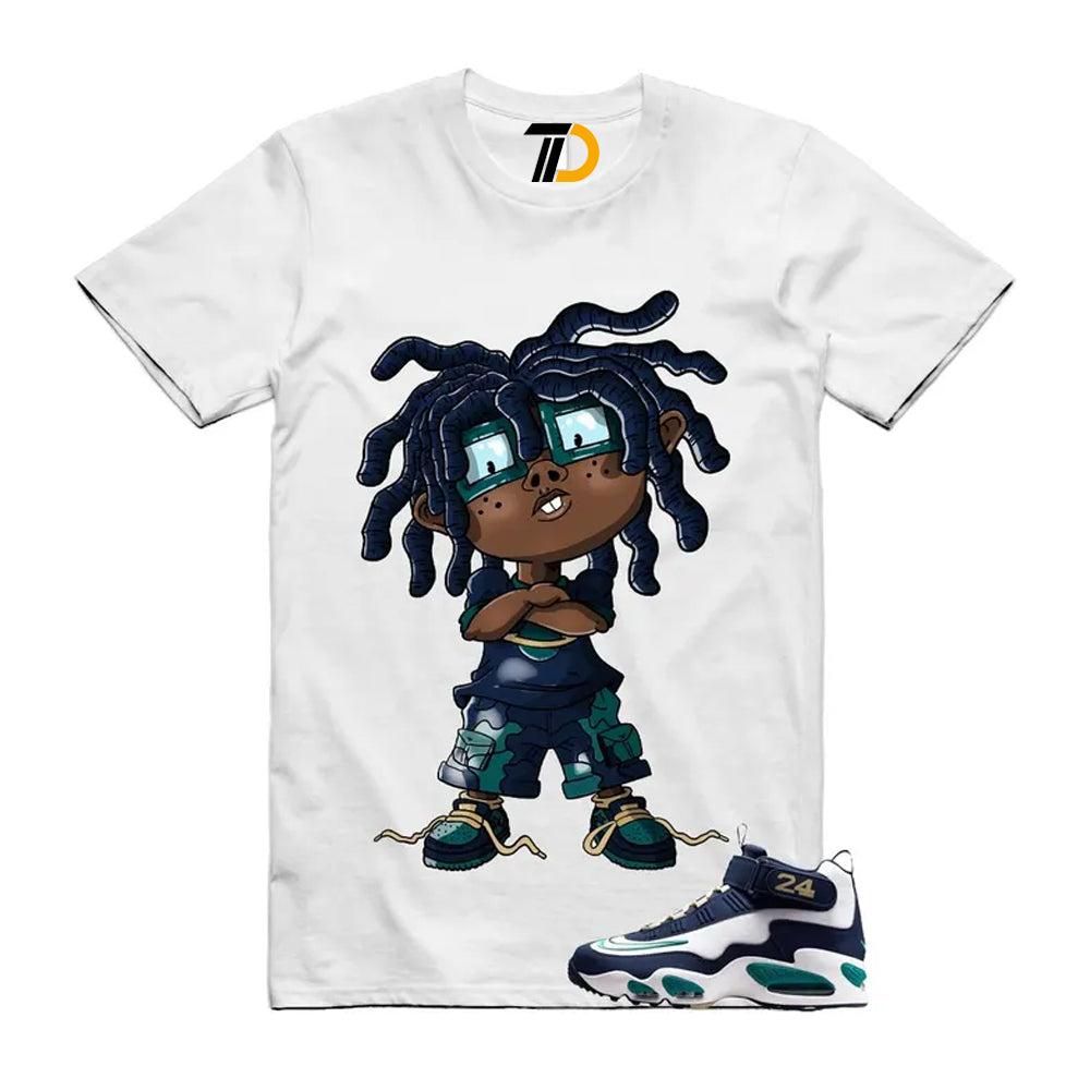 Air Griffey Max 1 Fresh Water Midnight Navy White Team Gold HBCU Swingman Classic Shirt To Match Chongo Streetwear T-Shirt 2026