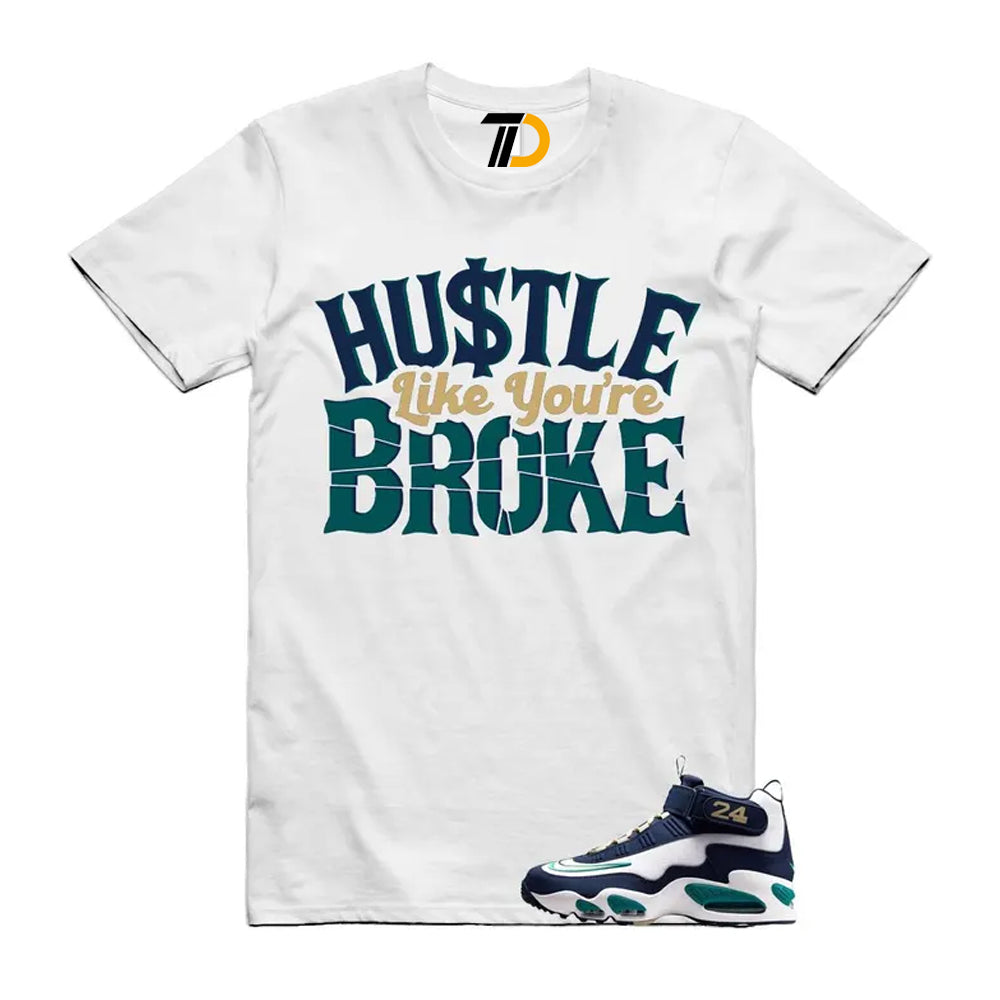 Air Griffey Max 1 Fresh Water Midnight Navy White Team Gold HBCU Swingman Classic Shirt To Match Broke Streetwear T-Shirt 2026