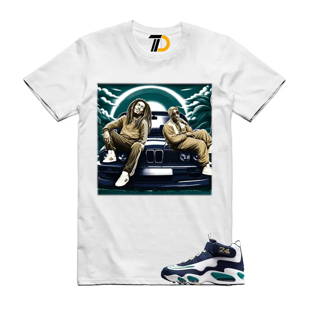 Air Griffey Max 1 Fresh Water Midnight Navy White Team Gold HBCU Swingman Classic Shirt To Match Bob Pac Streetwear T-Shirt 2026