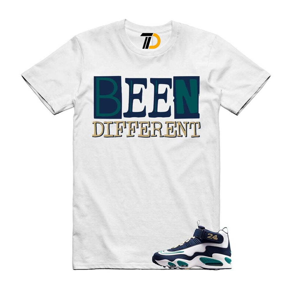 Air Griffey Max 1 Fresh Water Midnight Navy White Team Gold HBCU Swingman Classic Shirt To Match Been Different Streetwear T-Shirt 2026