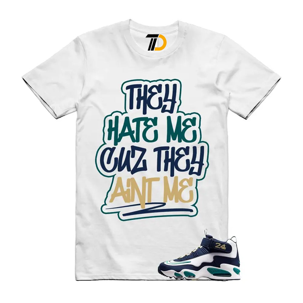Air Griffey Max 1 Fresh Water Midnight Navy White Team Gold HBCU Swingman Classic Shirt To Match Aint Me Streetwear T-Shirt 2026