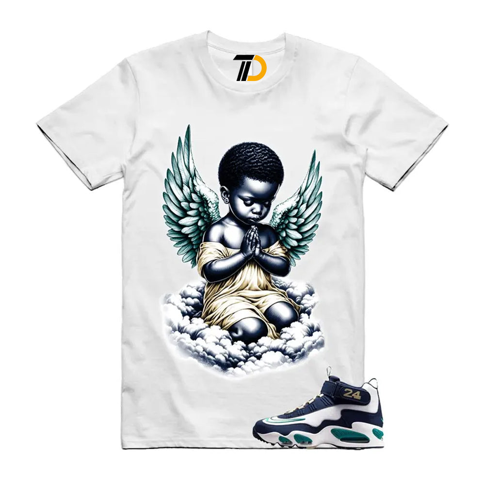Air Griffey Max 1 Fresh Water Midnight Navy White Team Gold HBCU Swingman Classic Shirt To Match Angel Streetwear T-Shirt 2026