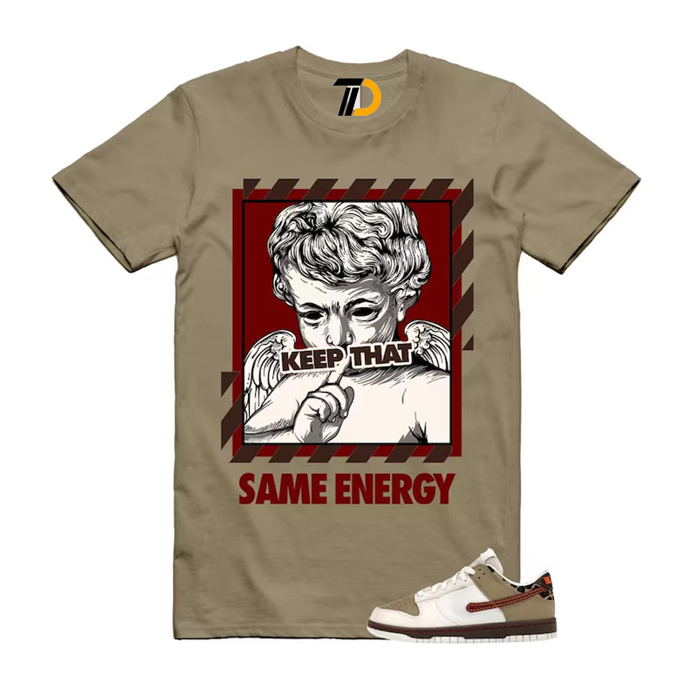 Dunk Khaki Team Red Pearl White Baroque Brown Low Shirt To Match Energy Streetwear T-Shirt 2025