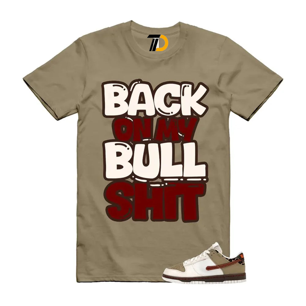 Dunk Khaki Team Red Pearl White Baroque Brown Low Shirt To Match Bull Streetwear T-Shirt 2025