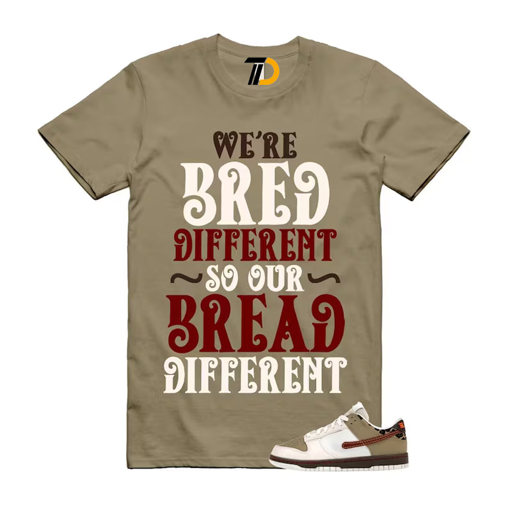 Dunk Khaki Team Red Pearl White Baroque Brown Low Shirt To Match Bread Streetwear T-Shirt 2025