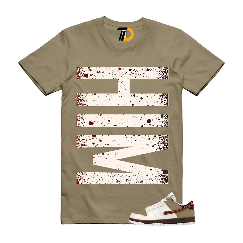 Dunk Khaki Team Red Pearl White Baroque Brown Low Shirt To Match Him Vert Streetwear T-Shirt 2025