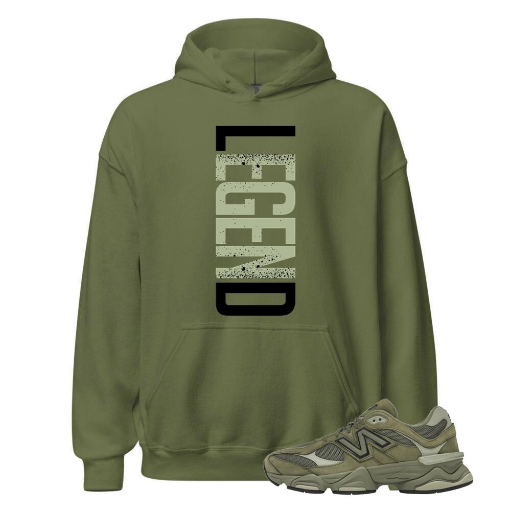 New Balance 9060 Dark Olivine Shirt to Match Legend, Hoodie U9060ZGD Match Sneaker Tee