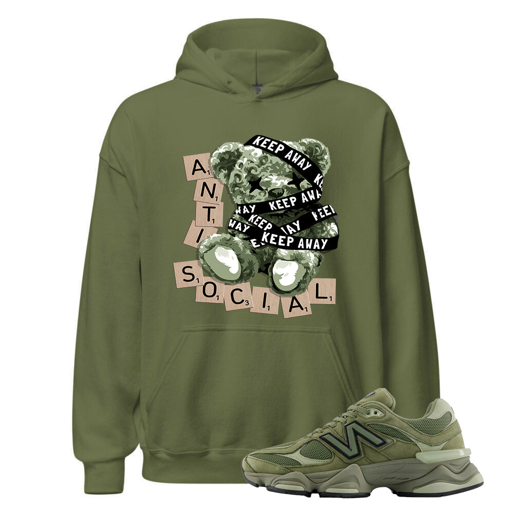 New Balance 9060 Dark Olivine Green Olive Hoodie To Match Anti Hoodie 2025